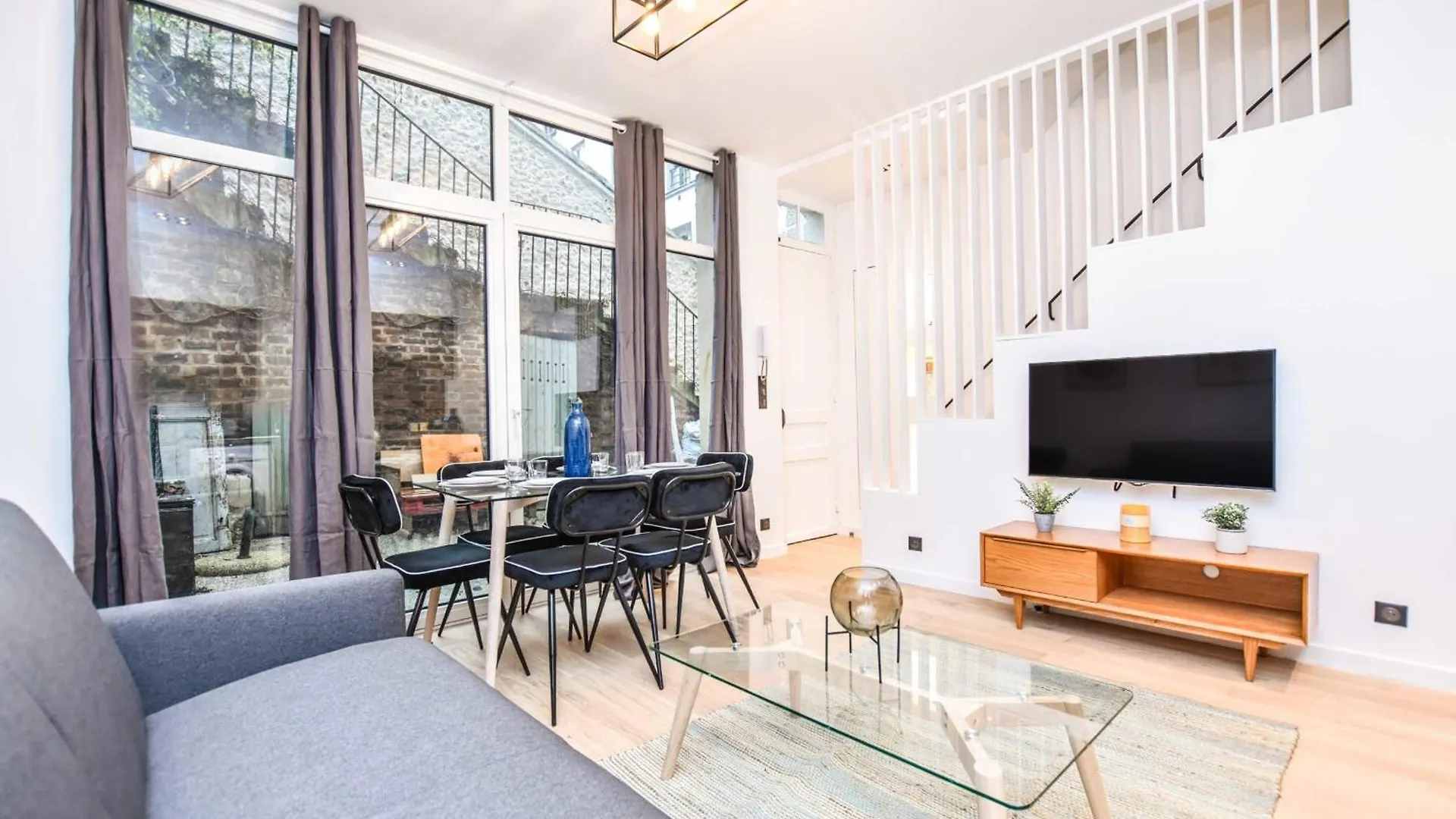 Elegant Apartment - 1Br-5P - Parc De Belleville Paris 0*,  Fransa
