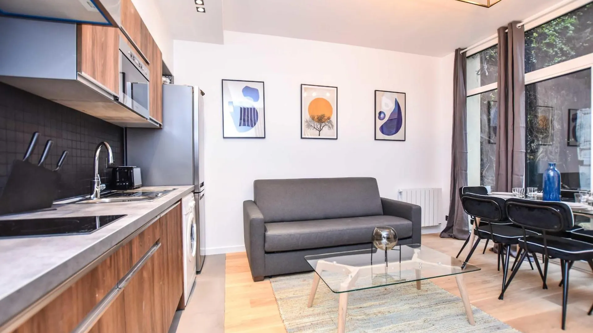 Elegant Apartment - 1Br-5P - Parc De Belleville Paris Fransa